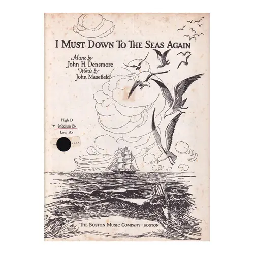 I Must Down To The Seas Again - Medium Bb
