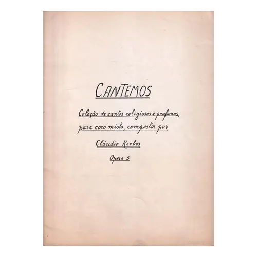 Cantemos - Opus 5