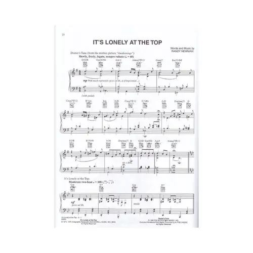 The Randy Newman Songbook, Vol. 1
