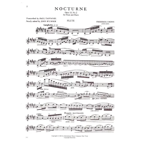 Nocturne - Op.15 - N.2