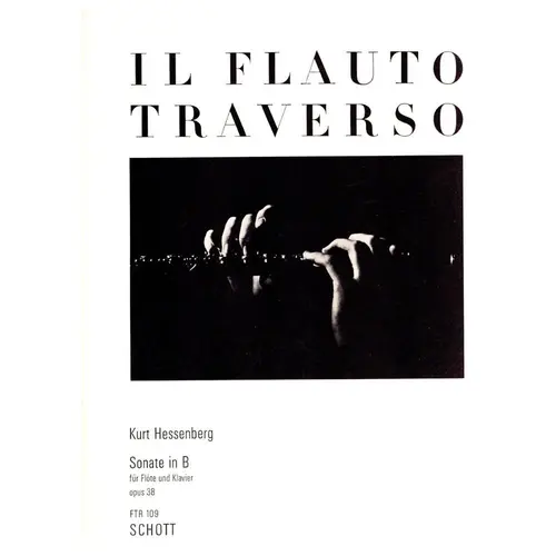 Sonate In B Fur Flote und klavier - Op.38