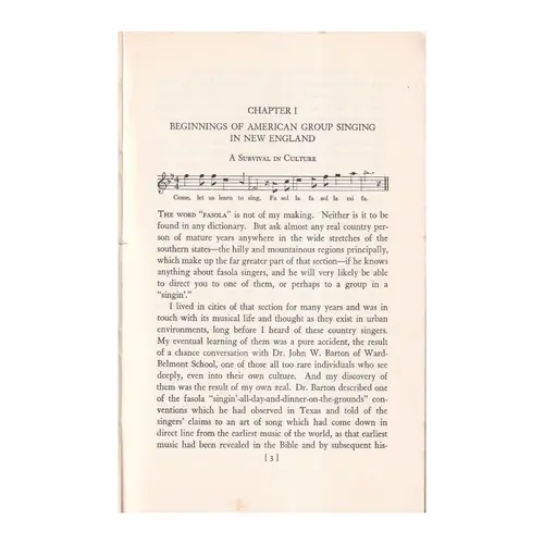 White Spirituals in The Southern Uplands