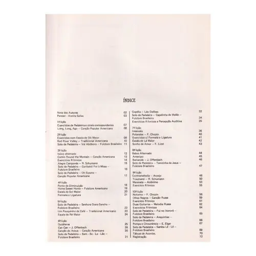 Método de Órgão Eletrônico Gambitt Vol.2