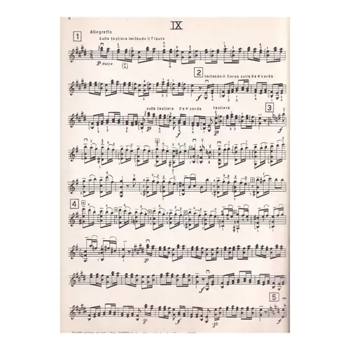 Tecnica Superiore Del Violino Vol.2 - 10 Capricci di Paganini