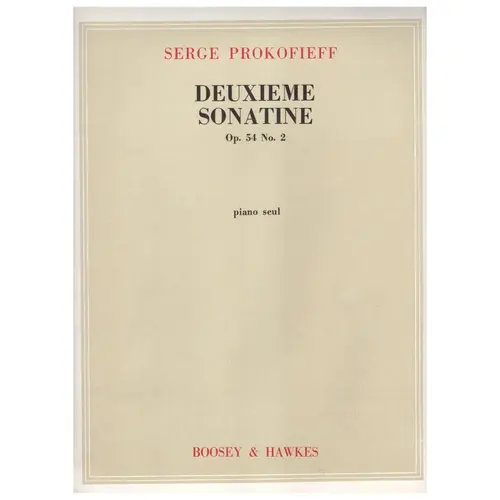 Deuxieme Sonatine - Op.54 N.2