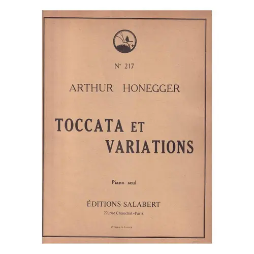 Toccata Et Variations