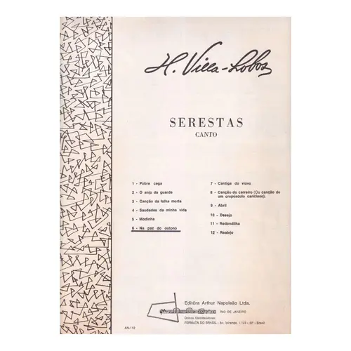 Na Paz Do Outono - Seresta N.6