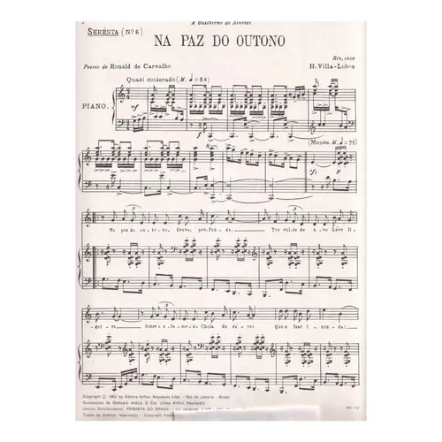 Na Paz Do Outono - Seresta N.6
