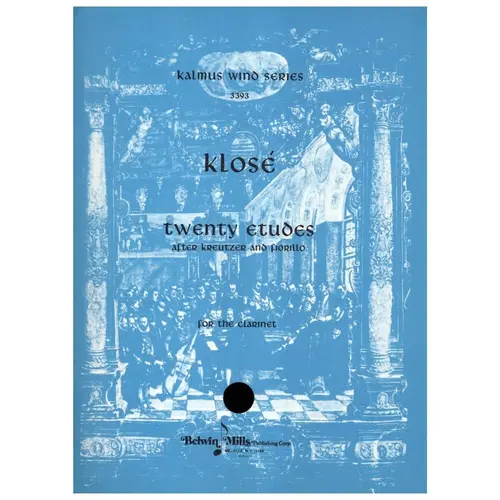 Twenty Etudes after Kreutzer and Fiorillo for The Clarinet