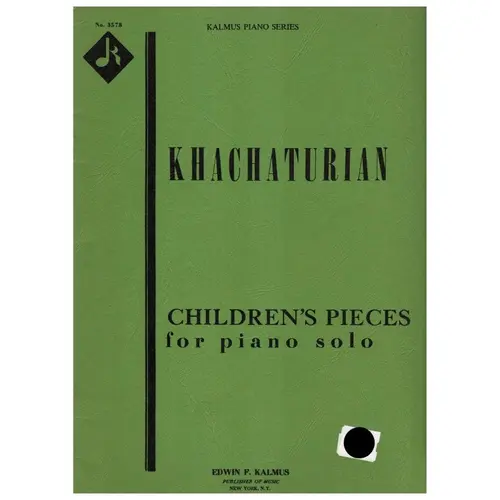 Children's pieces for piano solo