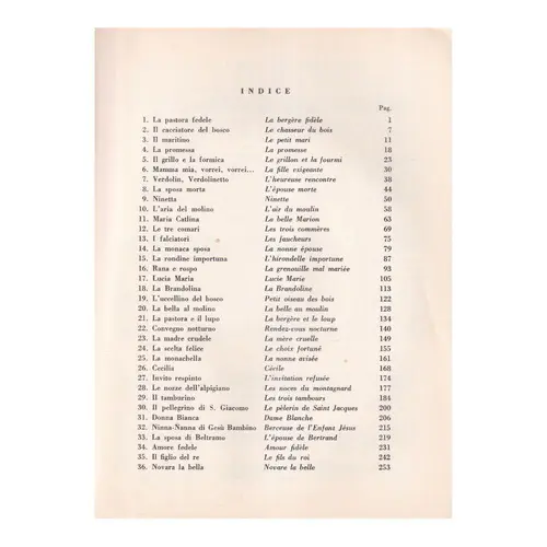 36 Vecchie Canzoni Popolari Del Piemonte