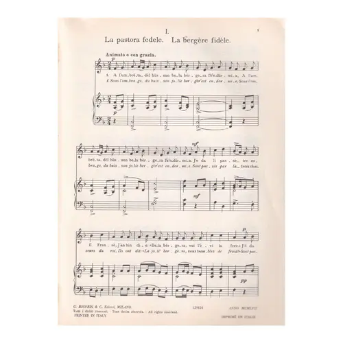 36 Vecchie Canzoni Popolari Del Piemonte