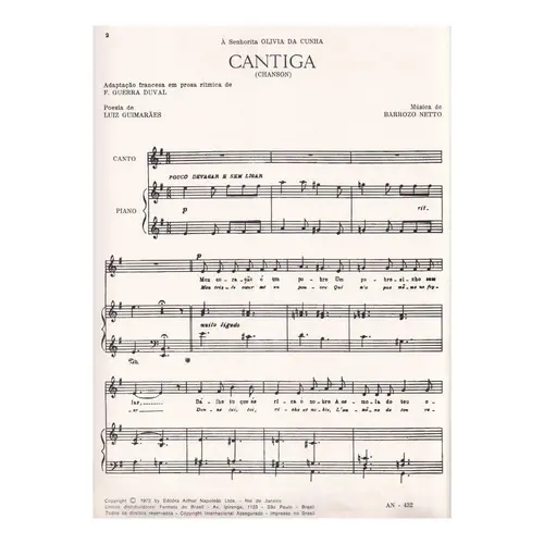 Cantiga - Chanson