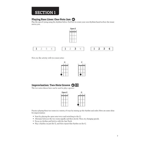 Modern Band Method – Bass Book 1