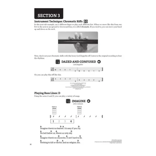 Modern Band Method – Bass Book 1