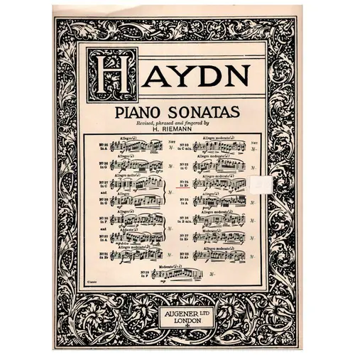 Piano Sonata N. 34 In E B