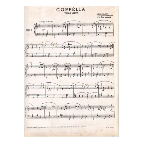Coppélia Valsa lenta N.3