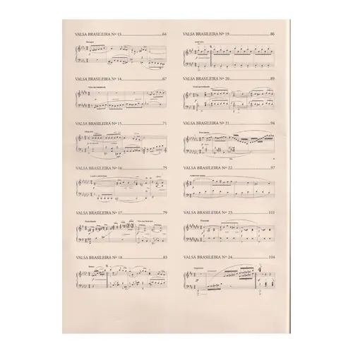 24 valsas brasileiras - piano - urtext