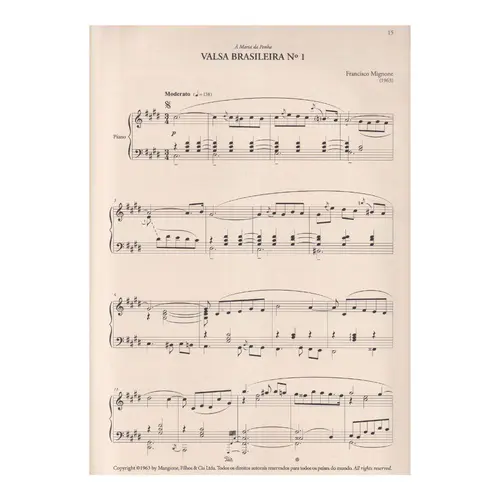 24 valsas brasileiras - piano - urtext
