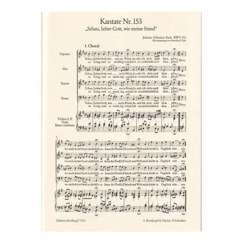 Cantata n.153 BWV 153 - " Schau, lieber Gott, wie meine Feind "