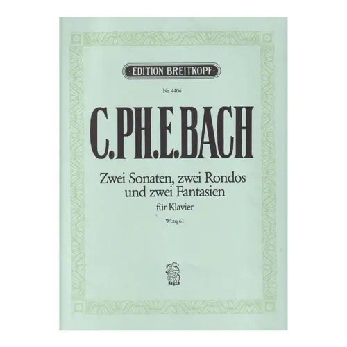 Sixth collection: Two sonatas, two rondos and two fantasias Wq 61
