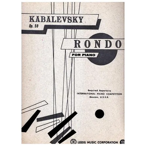 Rondo for piano op. 59
