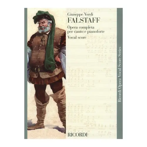 Falstaff - Opera Completa - Vocal Score - BORDA DANIFICADA