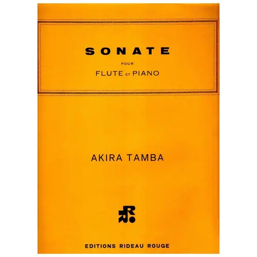 Sonate pour flute et piano