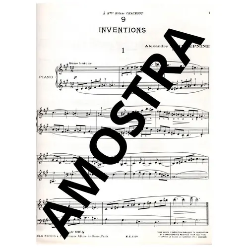 Neuf Inventions  op. 13