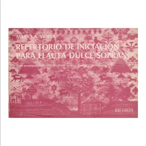 Repertorio De Iniciacion para Flauta Dulce Sopr - Vol.1