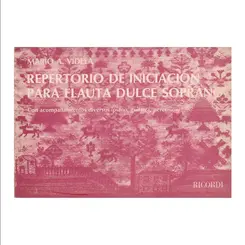 Repertorio De Iniciacion para Flauta Dulce Sopr - Vol.1