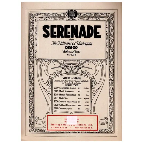 Serenade from the Millions of Harlequin