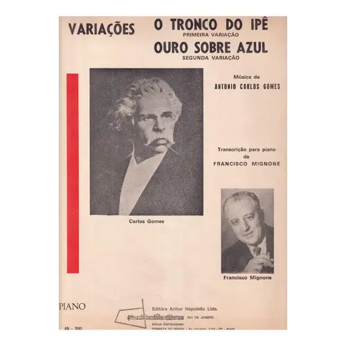 Variacoes - O Tronco Do Ipê  - Ouro Sobre Azul