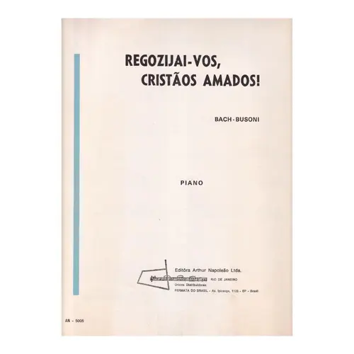 Regozijai-Vos, Cristaos Amados!