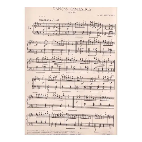 Danças Campestres - De 1 A 6