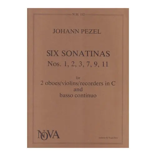 Six Sonatinas nos. 1, 2, 3, 7, 9, 11 for 2 oboes/violins