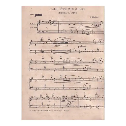 L`Alouestte Messagere - Morceau  (Edição Antiga)