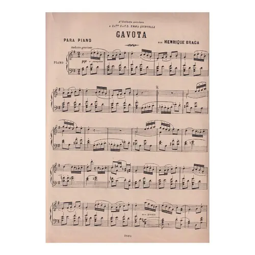Gavota  (Edição Antiga)