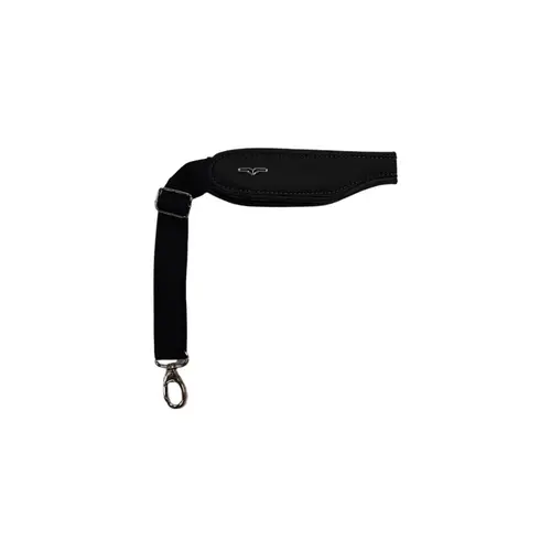 Correia para saxofone 5 cm almofadada preta