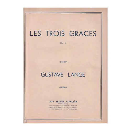 Les Trois Graces  - Op.9  (Edição Antiga)