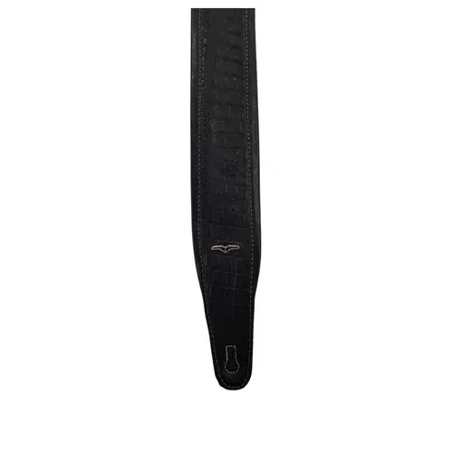 Correia AVS Comfort 8cm Couro Crocco Preta
