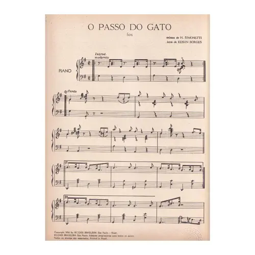 O Passo Do Gato  - Fox  (Edição Antiga)