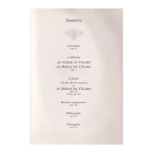As bodas De Figaro