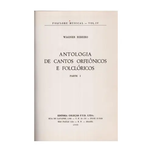 Folclore Musical Vol.4