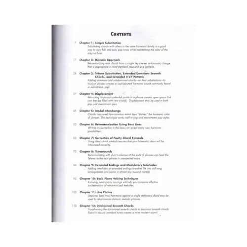 Reharmonization Techniques