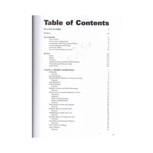 Jazz Composition Theory and Practice