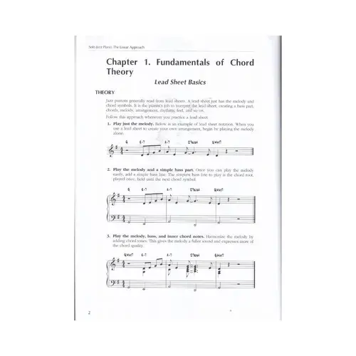 Solo Jazz Piano – 2nd Edition The Linear Approach