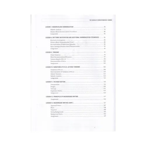 The Berklee Correspondence Course