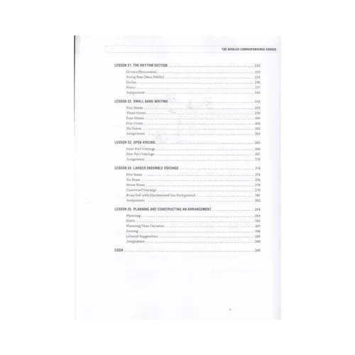 The Berklee Correspondence Course