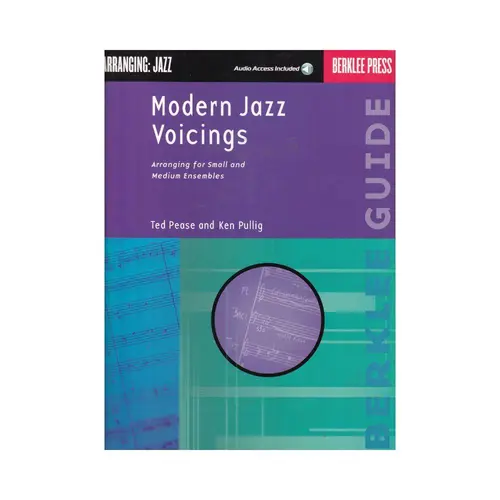 Modern Jazz Voicings Arranging for Small and Medium Ensembles